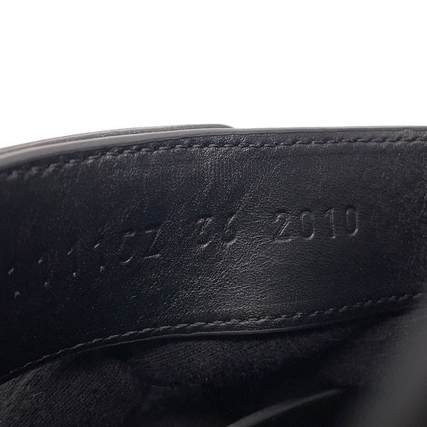 エルメス サンダル シプレ ベロア レザー レディースサイズ36 HERMES 靴 黒