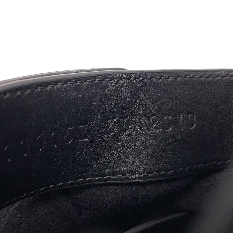 エルメス サンダル シプレ ベロア レザー レディースサイズ36 HERMES 靴 黒