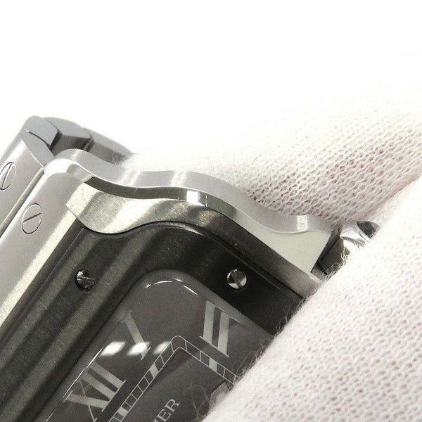 カルティエ サントス ドゥ カルティエ LM WSSA0037 Cartier 腕時計 グレー文字盤