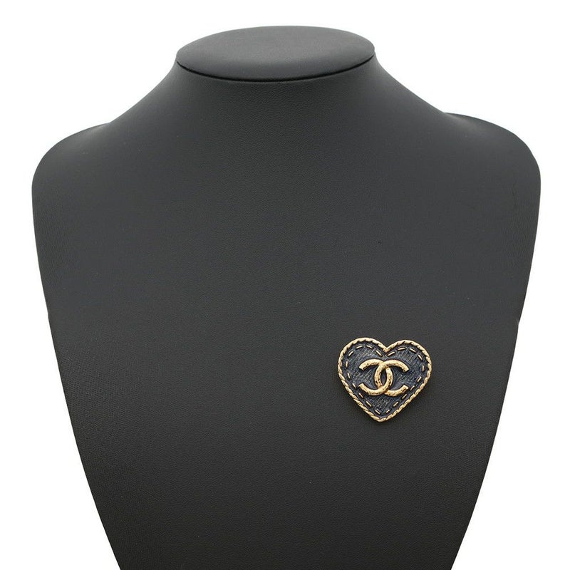 シャネル ブローチ ハート ココマーク I24 P ABC728 CHANEL アクセサリー