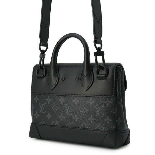 ルイヴィトン ショルダーバッグ モノグラム・エクリプス スティーマーPM M46953 LOUIS VUITTON 黒 ブラック