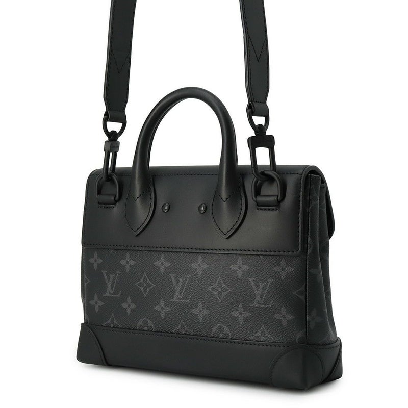 ルイヴィトン ショルダーバッグ モノグラム・エクリプス スティーマーPM M46953 LOUIS VUITTON 黒 ブラック