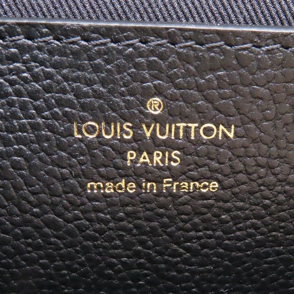 ルイヴィトン 長財布 モノグラム・アンプラント ウォレット オン チェーン・メティス M82637 LOUIS VUITTON 黒 ブラック