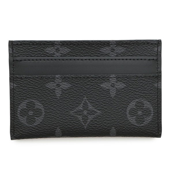 ルイヴィトン カードケース モノグラム・エクリプス ポルト・カルト・ダブル M62170 LOUIS VUITTON 黒 ブラック