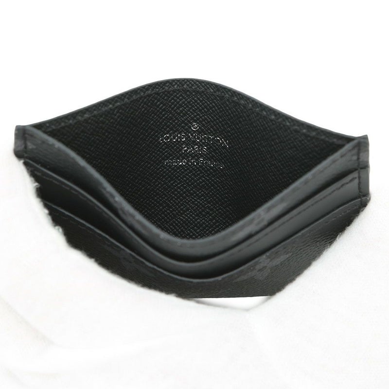 ルイヴィトン カードケース モノグラム・エクリプス ポルト・カルト・ダブル M62170 LOUIS VUITTON 黒 ブラック