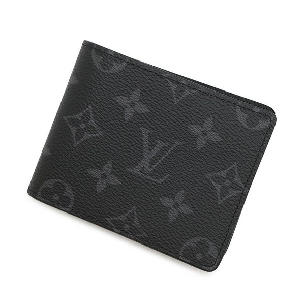 ルイヴィトン 二つ折り財布 モノグラム・エクリプス ポルトフォイユ・スレンダー M62294 ヴィトン 財布 メンズ ブラック 黒