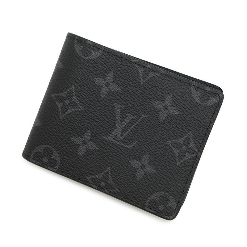 ルイヴィトン 二つ折り財布 モノグラム・エクリプス ポルトフォイユ・スレンダー M62294 ヴィトン 財布 メンズ ブラック 黒