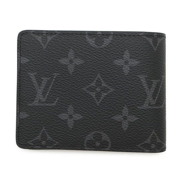 ルイヴィトン 二つ折り財布 モノグラム・エクリプス ポルトフォイユ・スレンダー M62294 ヴィトン 財布 メンズ ブラック 黒