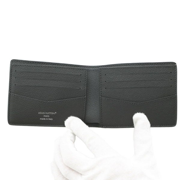 ルイヴィトン 二つ折り財布 モノグラム・エクリプス ポルトフォイユ・スレンダー M62294 ヴィトン 財布 メンズ ブラック 黒