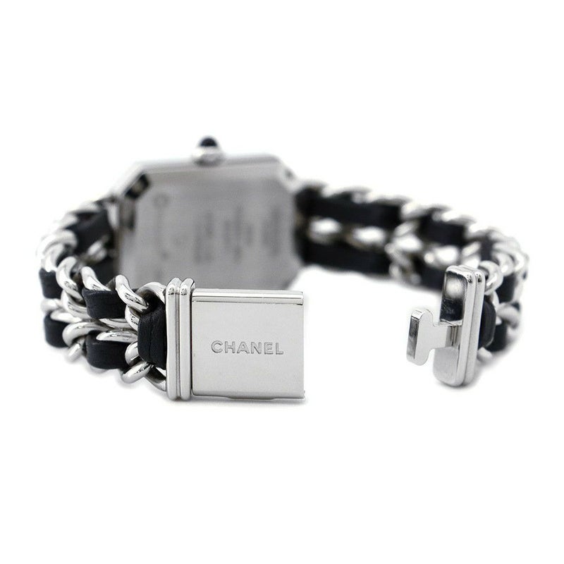 シャネル プルミエール S H0451 CHANEL レディース 腕時計 クォーツ 黒文字盤