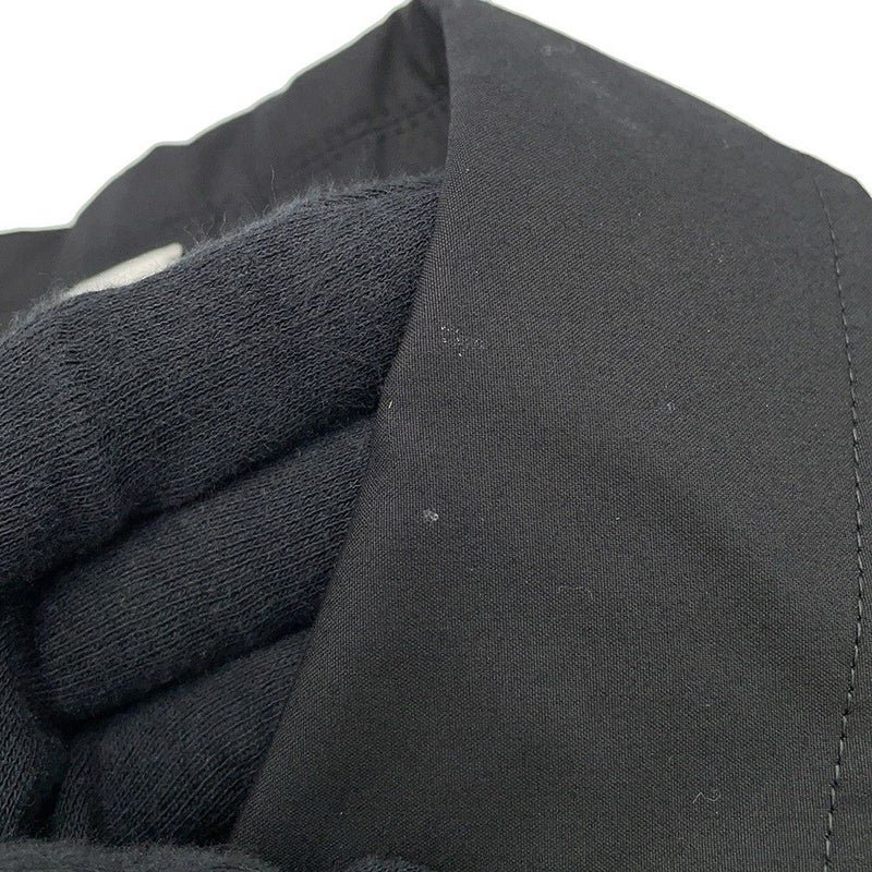 エルメス シャツワンピース カレーシュ刺繍 ノースリーブ コットン レディースサイズ40 HERMES 黒