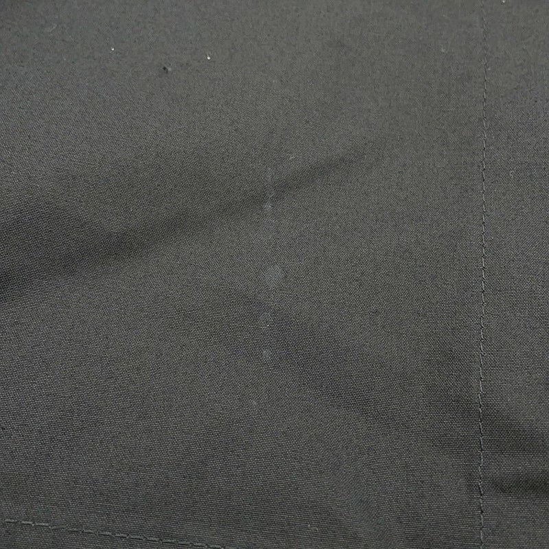 エルメス シャツワンピース カレーシュ刺繍 ノースリーブ コットン レディースサイズ40 HERMES 黒