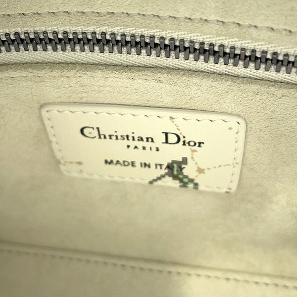 クリスチャン・ディオール ハンドバッグ レディディオール ミニ 星座 ピクセル S0856BNER 2wayショルダーバッグ 白