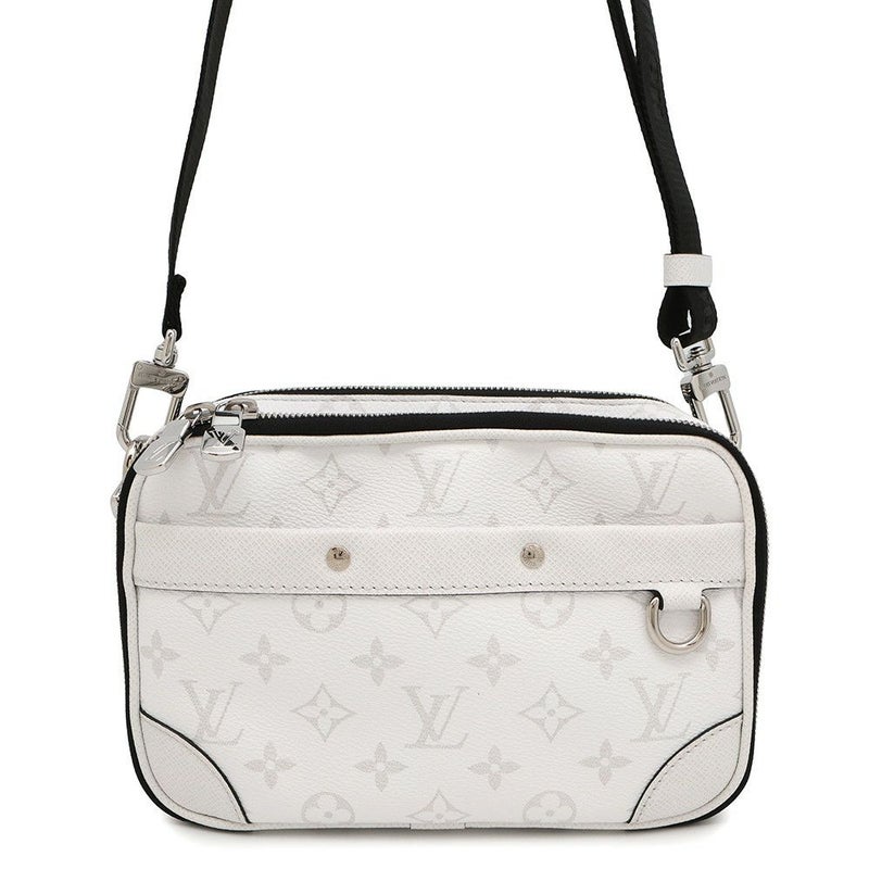 ルイヴィトン ショルダーバッグ モノグラム タイガ アルファ・メッセンジャー M31069 白 ホワイト タイガラマ