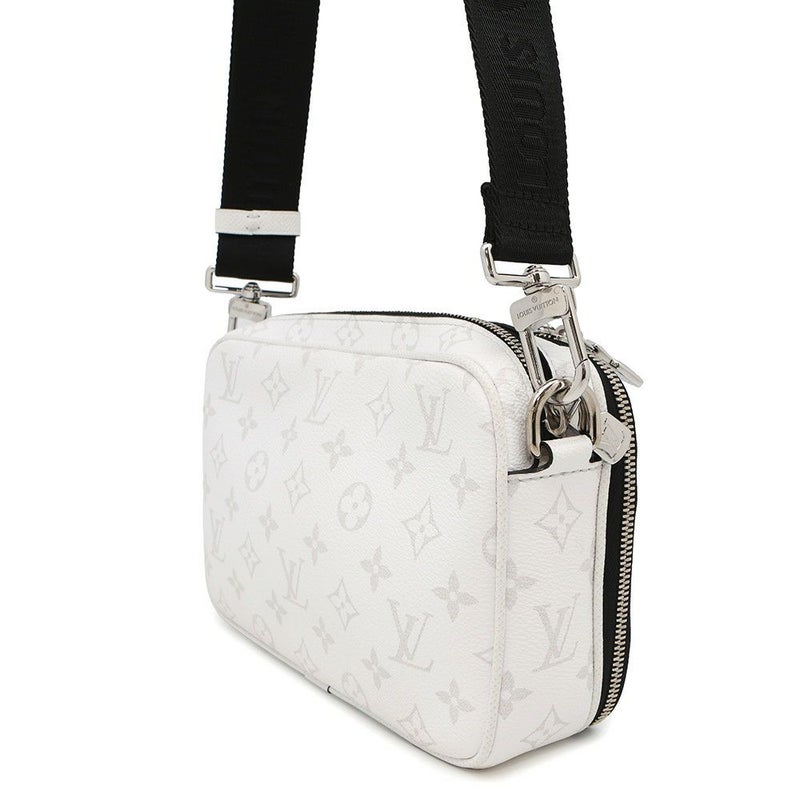ルイヴィトン ショルダーバッグ モノグラム タイガ アルファ・メッセンジャー M31069 白 ホワイト タイガラマ
