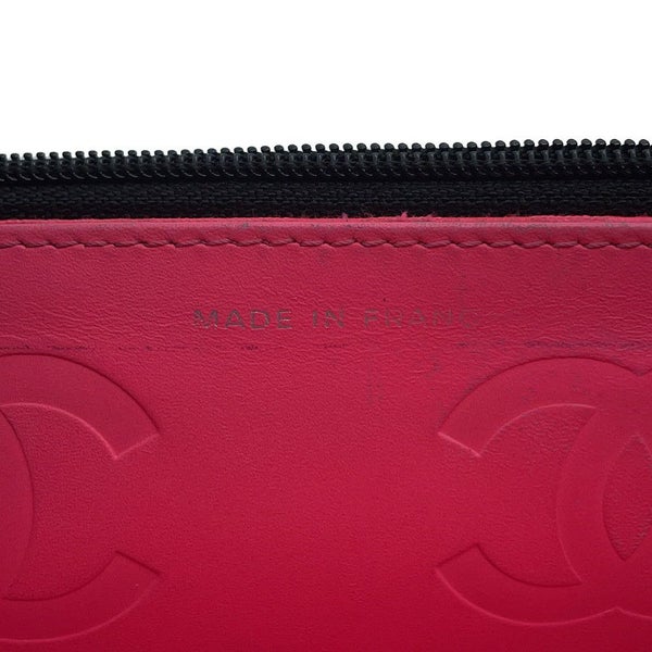 シャネル チェーンウォレット カンボンライン ココマーク A46646 CHANEL 財布 黒