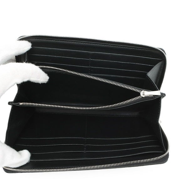 セリーヌ 長財布 ラージ ジップウォレット レザー 10B553BEL CELINE 財布 黒