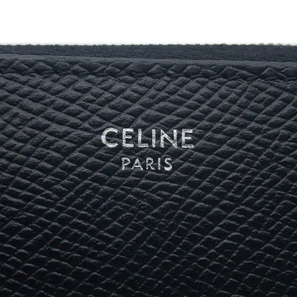 セリーヌ 長財布 ラージ ジップウォレット レザー 10B553BEL CELINE 財布 黒