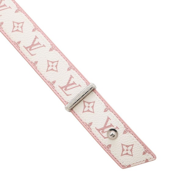 ルイヴィトン ベルト モノグラム サンチュール ベルト レディースサイズ80 M9302 白