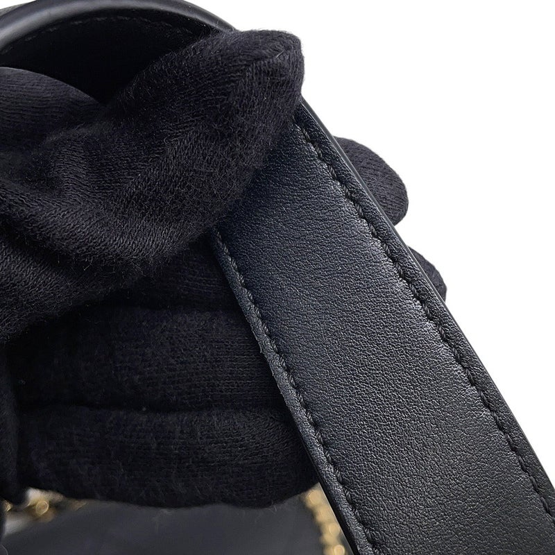 シャネル ハンドバッグ ココマーク ミニショッピングバッグ AS61998 CHANEL 2wayチェーンショルダーバッグ 黒