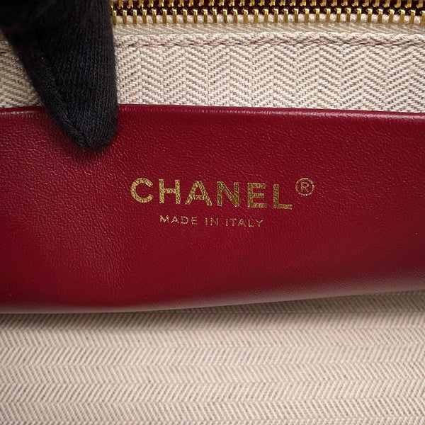 シャネル ハンドバッグ ココマーク ミニショッピングバッグ AS61998 CHANEL 2wayチェーンショルダーバッグ 黒