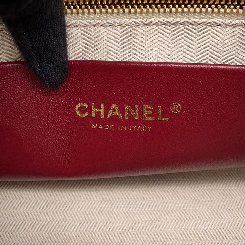 シャネル ハンドバッグ ココマーク ミニショッピングバッグ AS61998 CHANEL 2wayチェーンショルダーバッグ 黒