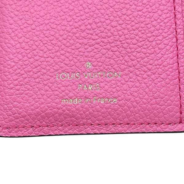 ルイヴィトン 二つ折り財布 モノグラム・アンプラント ポルトフォイユ・クレア M82514 LOUIS VUITTON ピンク