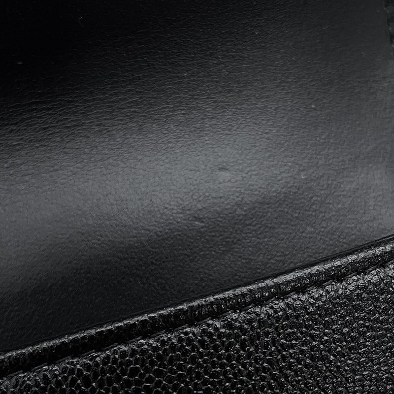 シャネル チェーンショルダーフォンケース ボーイシャネル キャビアスキン AP3013 CHANEL ポシェット 黒