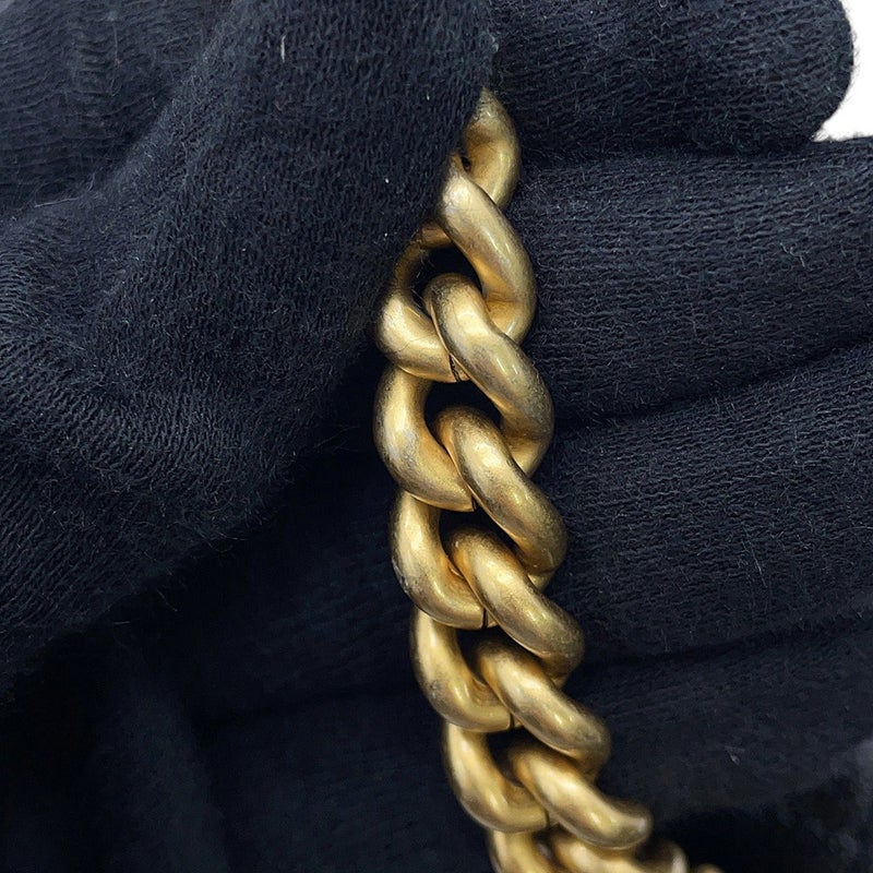 シャネル チェーンショルダーフォンケース ボーイシャネル キャビアスキン AP3013 CHANEL ポシェット 黒