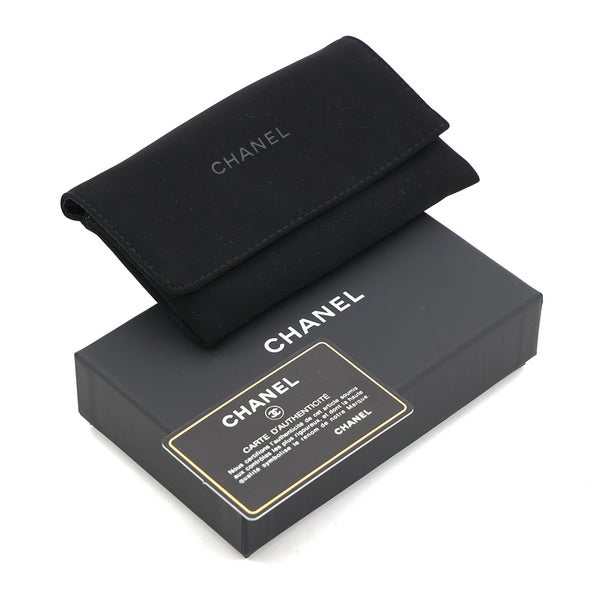 シャネル カードケース マトラッセ ココマーク ラムスキン AP2563 CHANEL 名刺入れ 黒