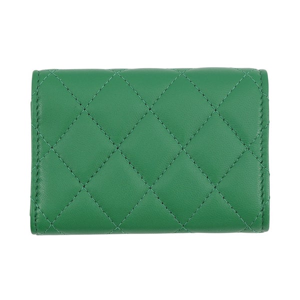 シャネル 三つ折り財布 マトラッセ ココマーク クラシック スモール フラップ ウォレット AP0230 CHANEL 財布