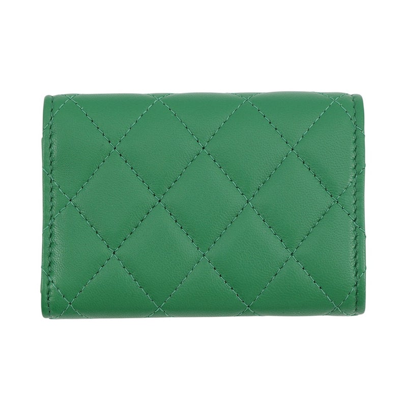 シャネル 三つ折り財布 マトラッセ ココマーク クラシック スモール フラップ ウォレット AP0230 CHANEL 財布