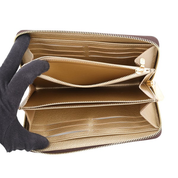 ルイヴィトン 長財布 モノグラム  ジッピーウォレット M27030 LOUIS VUITTON 財布 日本限定 ゴールド