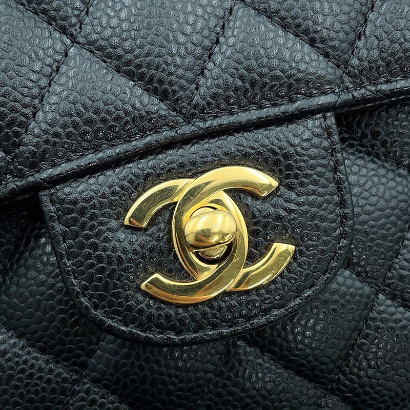 シャネル チェーンショルダーバッグ マトラッセ23 ココマーク ダブルチェーン A01113 CHANEL バッグ 黒