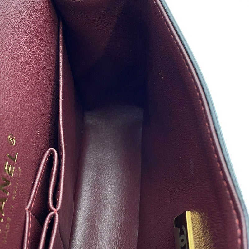 シャネル チェーンショルダーバッグ マトラッセ23 ココマーク ダブルチェーン A01113 CHANEL バッグ 黒