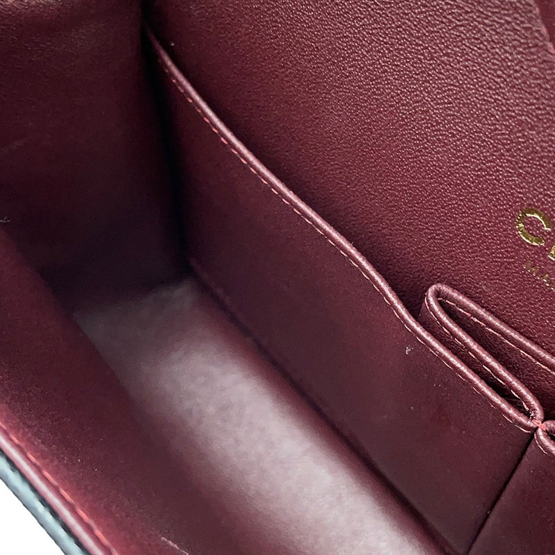 シャネル チェーンショルダーバッグ マトラッセ23 ココマーク ダブルチェーン A01113 CHANEL バッグ 黒