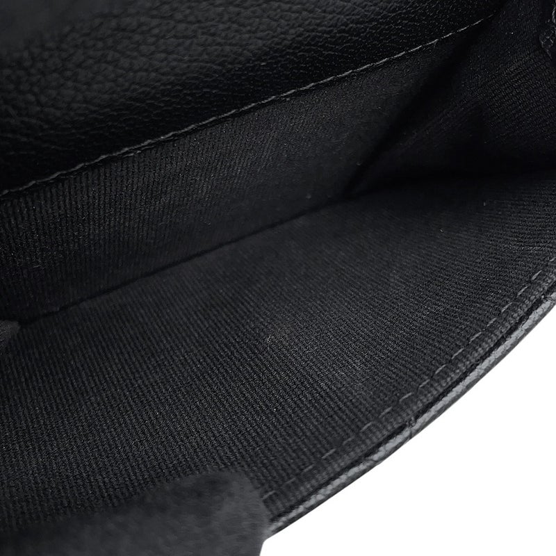 シャネル 三つ折り財布 マトラッセ ココマーク スモール フラップ ウォレット ラムスキン AP4951 CHANEL 黒