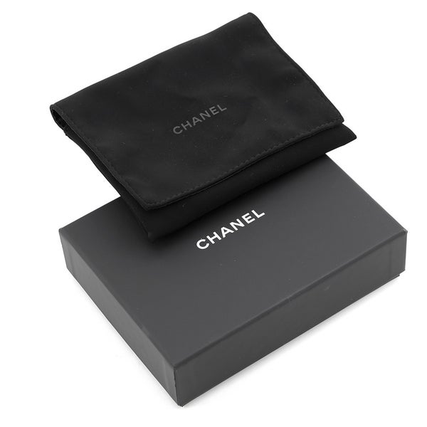シャネル 三つ折り財布 マトラッセ ココマーク スモール フラップ ウォレット ラムスキン AP4951 CHANEL 黒