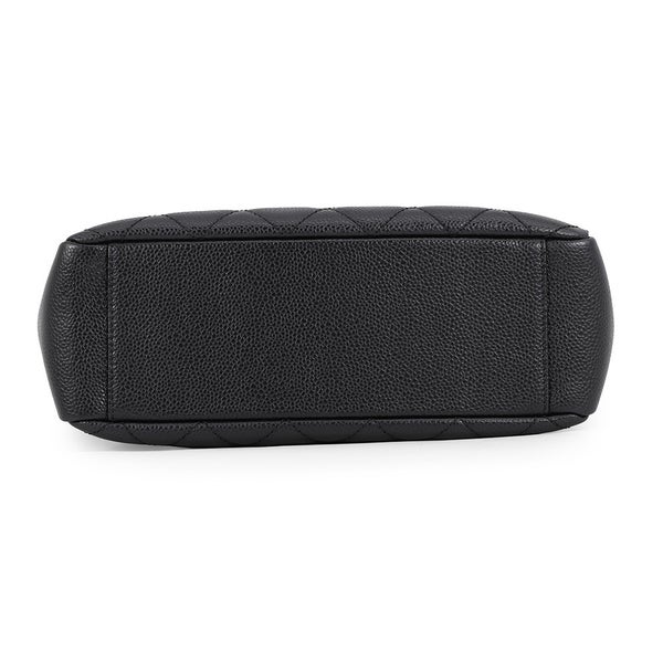 シャネル トートバッグ マトラッセ ココマーク PST キャビアスキン A50994 CHANEL 黒