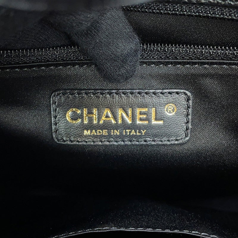 シャネル トートバッグ マトラッセ ココマーク PST キャビアスキン A50994 CHANEL 黒