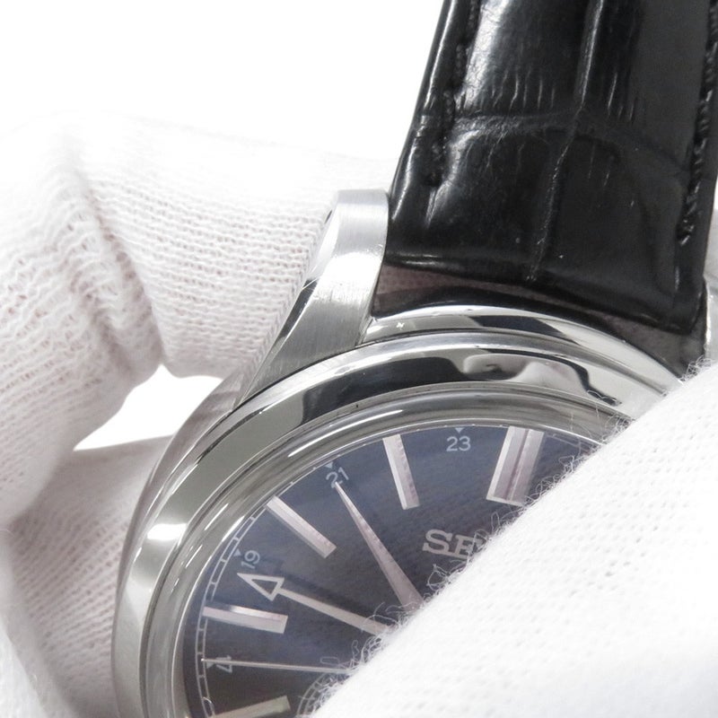セイコー グランドセイコー GMT スプリングドライブ SBGE027 SEIKO 腕時計 グレー文字盤