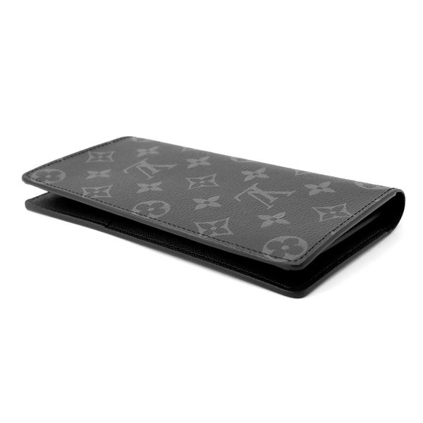ルイヴィトン 長財布 モノグラム・エクリプス ポルトフォイユ・ブラザ M61697 LOUIS VUITTON ブラック 黒