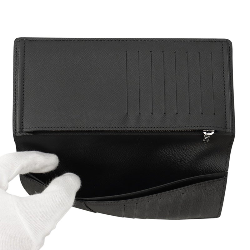 ルイヴィトン 長財布 モノグラム・エクリプス ポルトフォイユ・ブラザ M61697 LOUIS VUITTON ブラック 黒