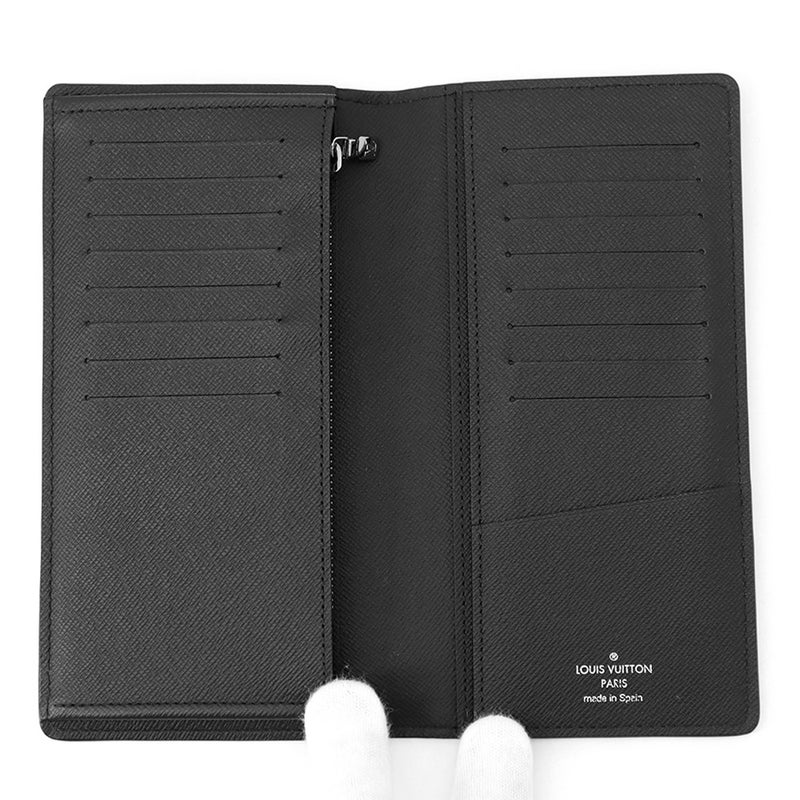 ルイヴィトン 長財布 モノグラム・エクリプス ポルトフォイユ・ブラザ M61697 LOUIS VUITTON ブラック 黒