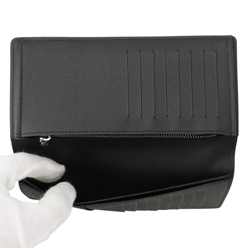 ルイヴィトン 長財布 モノグラム・エクリプス ポルトフォイユ・ブラザ M61697 LOUIS VUITTON ブラック 黒