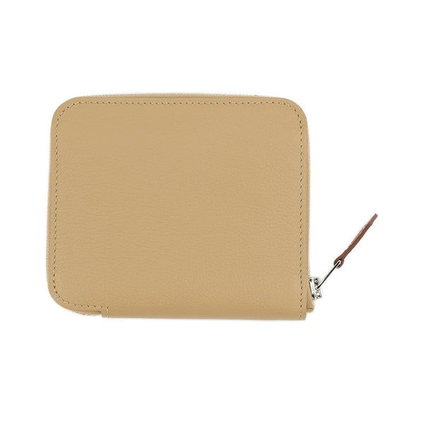 エルメス コインケース アザップコンパクト シルクイン トレンチ/シルバー金具 エバーカラー K刻印 HERMES