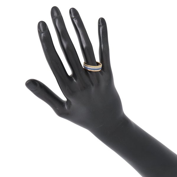 ブシュロン リング キャトル ブルー スモール ダイヤ 33P 計0.24ct K18YG/K18PG/K18WG/セラミック サイズ59 指輪
