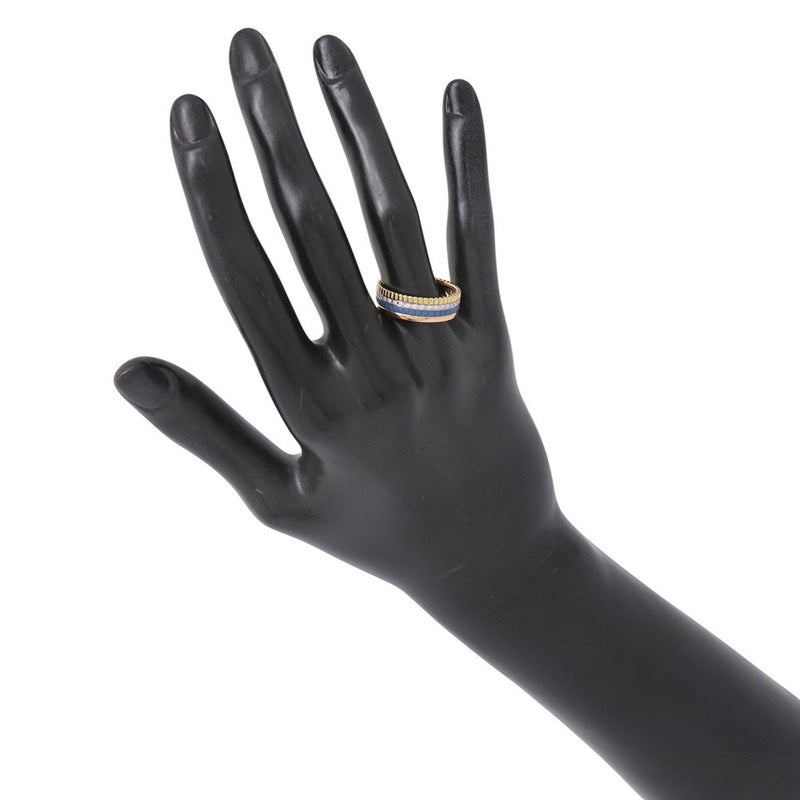 ブシュロン リング キャトル ブルー スモール ダイヤ 33P 計0.24ct K18YG/K18PG/K18WG/セラミック サイズ59 指輪