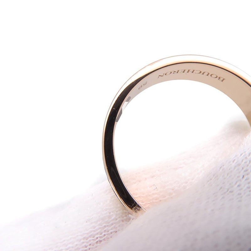 ブシュロン リング キャトル ブルー スモール ダイヤ 33P 計0.24ct K18YG/K18PG/K18WG/セラミック サイズ59 指輪