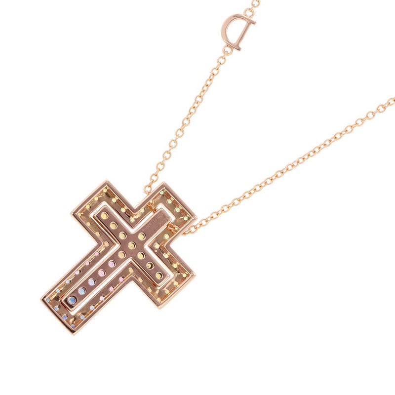 ダミアーニ ネックレス ベル エポック レインボーサファイア 計1.48ct K18PGピンクゴールド 20084310 DAMIANI